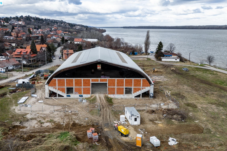 Nastavljeni radovi na izgradnji sportske hale u Grockoj